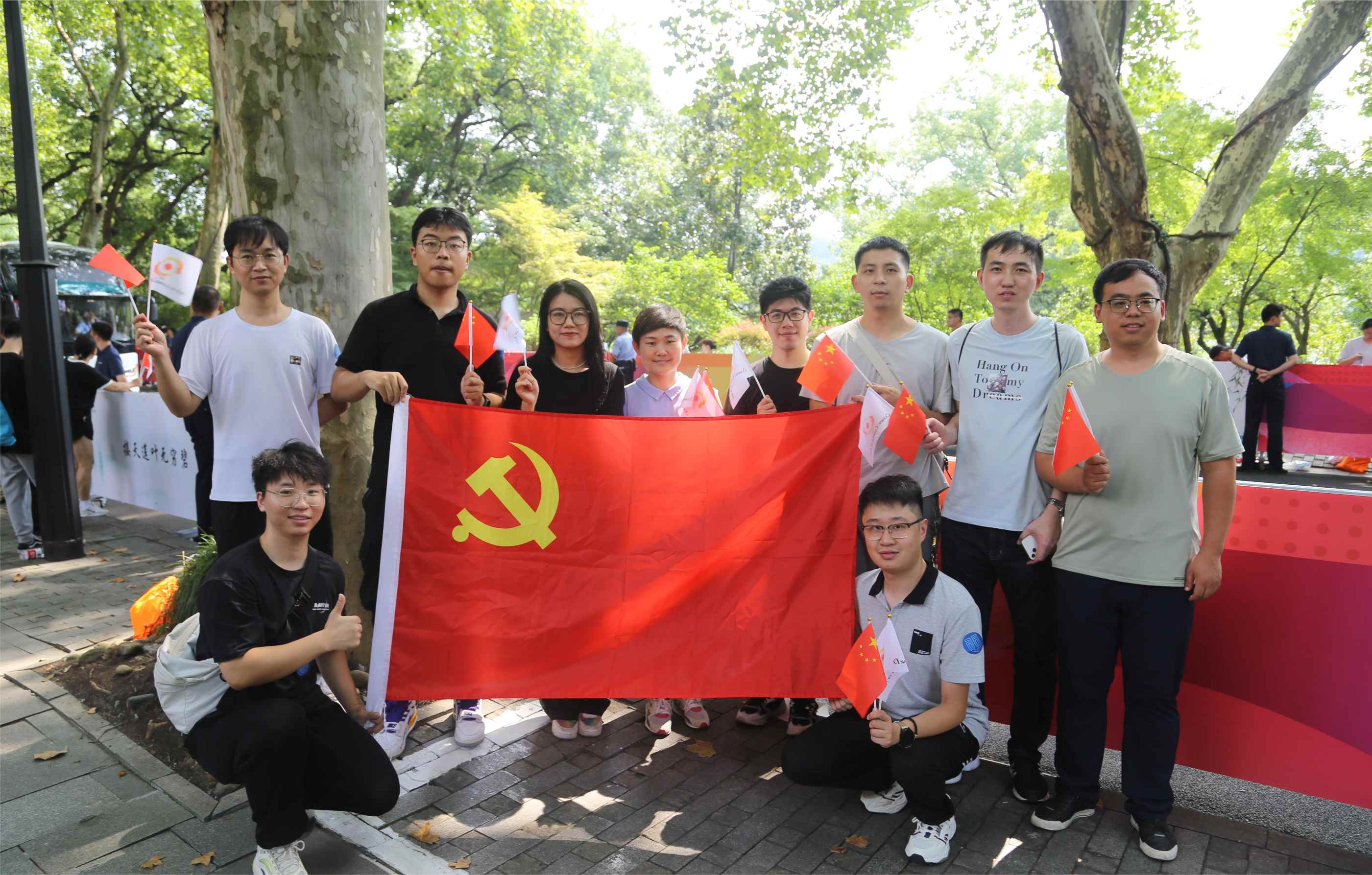 党建引领,薪火相传,江南党委为亚运护航加油